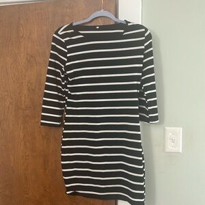 Cute stripped dress size M